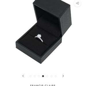 ROSALIND MOISSANITE RING - 0.85 CARAT DEF-COLOR GEMSTONE